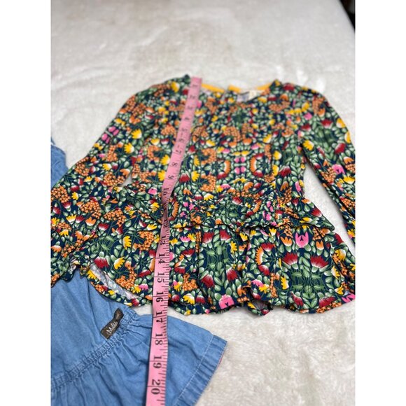 Matilda Jane ruffle pants & Moments w/you to aquarium tunic girls kids size 6 - Picture 5 of 10